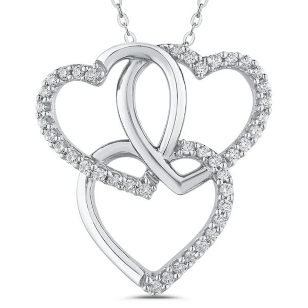 Lab-Created Sapphire Infinity Ring Sterling Silver